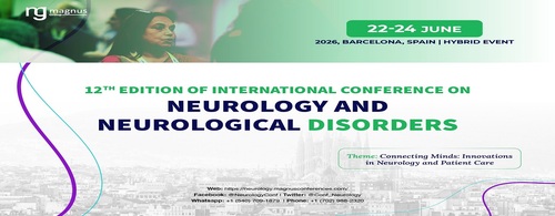 12th Edition of International Conference on Neurology and Neurological Disorders poster