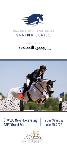 High-Stakes Horse Jumping in Traverse City image