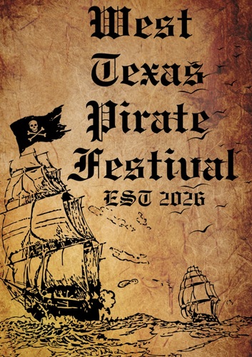 Pirate Festival of West Texas poster