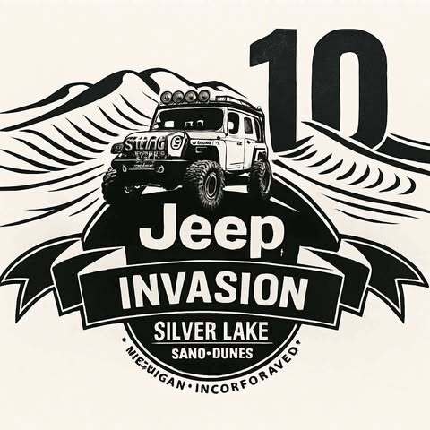 Silver Lake Sand Dunes Jeep Invasion 2026 poster