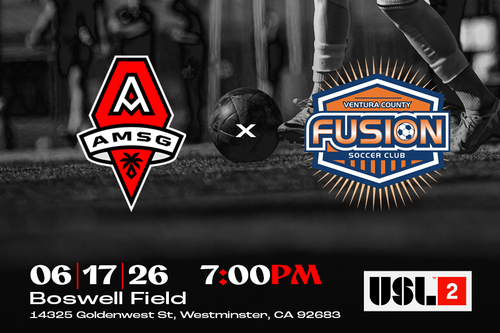 USL 2 - Match 8 v Ventura County Fusion  poster