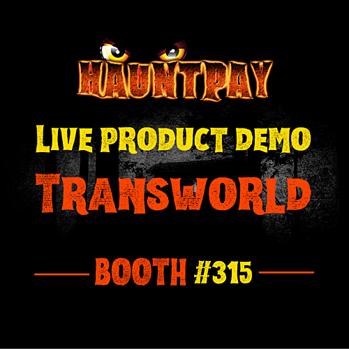 HauntPay DEMO at Transworld poster