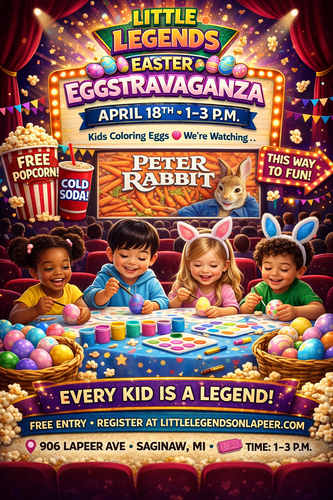 Little Legends Easter Eggstravaganza: Eggs & A Movie poster