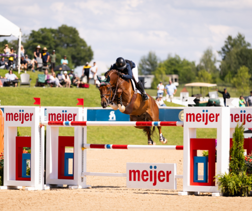 Fourth of July Weekend Horse Jumping in Traverse City image