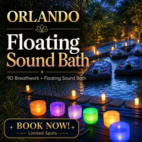 9D Breathwork and Floating Sound Bath - Orlando, FL - 08/08 image