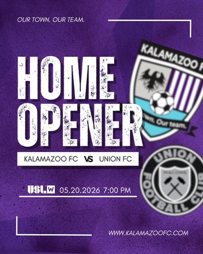 Kalamazoo FC Women vs. Union Macomb FC poster