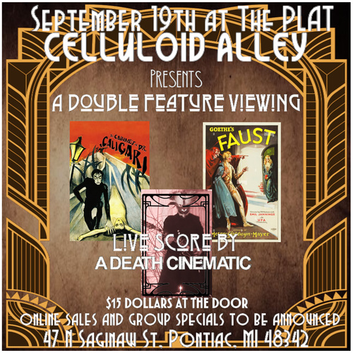 Celluloid Alley: An Evening of Silent Film and Live Score poster