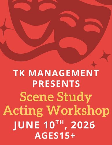 Scene & Screen- Scene Study Workshop Featuring Producer David Gere poster